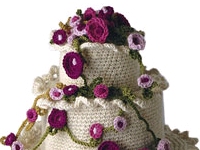 Berroco Crocheted Wedding Cake